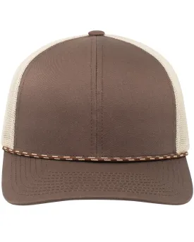 104BR-Pacific Headwear-BROWN/ KHK/ BRWN