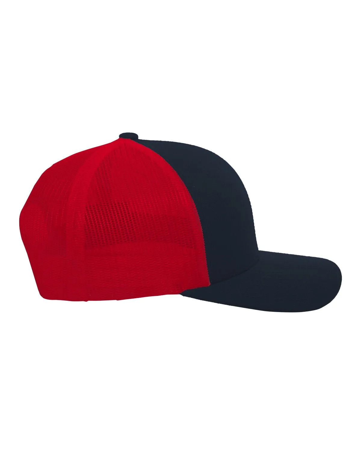 104C-Pacific Headwear-NAVY/ RED