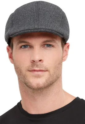 20s Gangster Flat Cap Grey