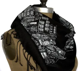 Apollo Cockpit Pashmina Scarf