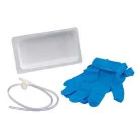 Argyle Graduated Suction Catheter Tray with Chimney Valve, 16 Fr