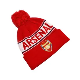 Arsenal FC Unisex Adults Knitted Bobble Hat