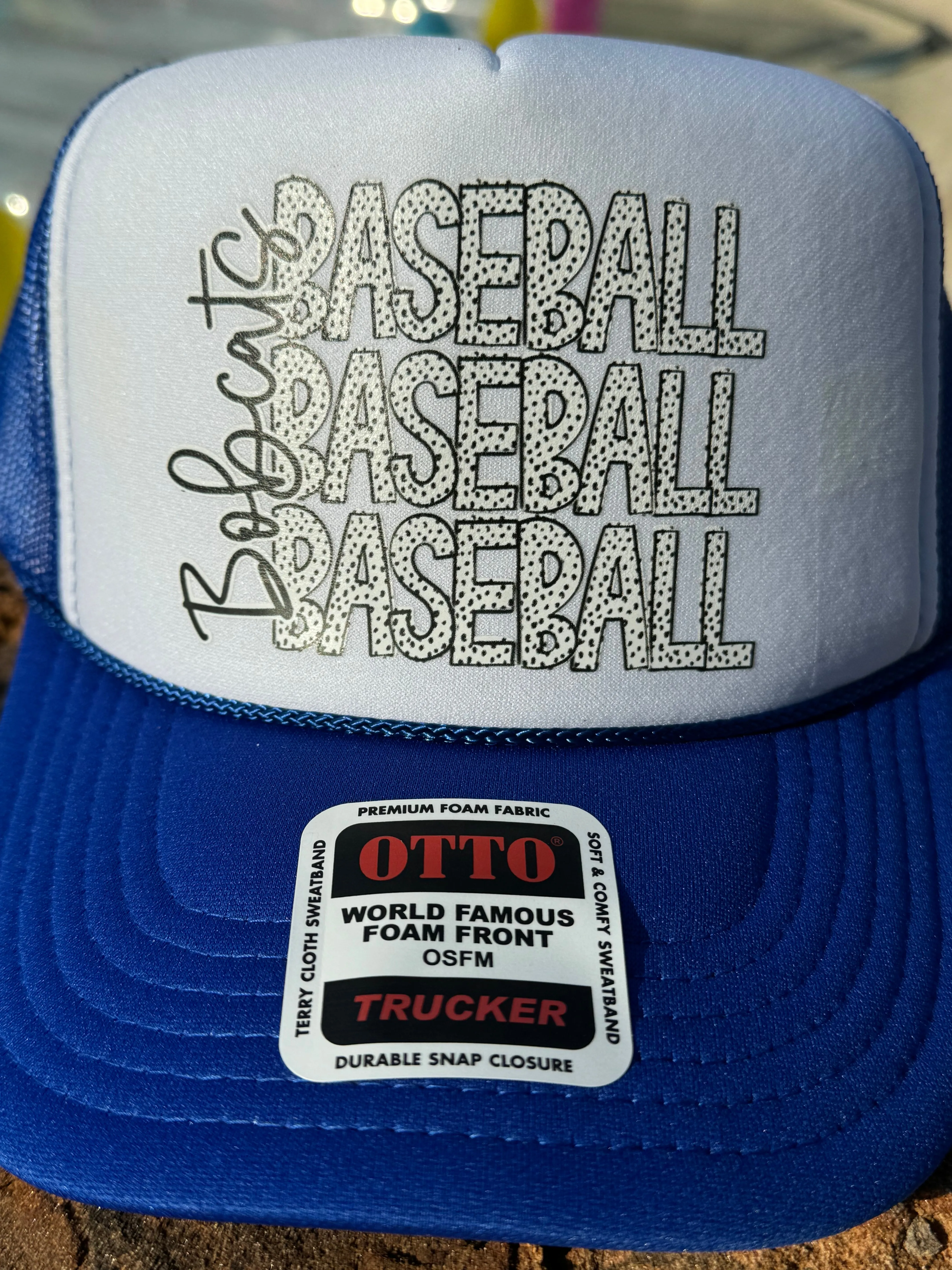 Bobcats Baseball Trucker Hat