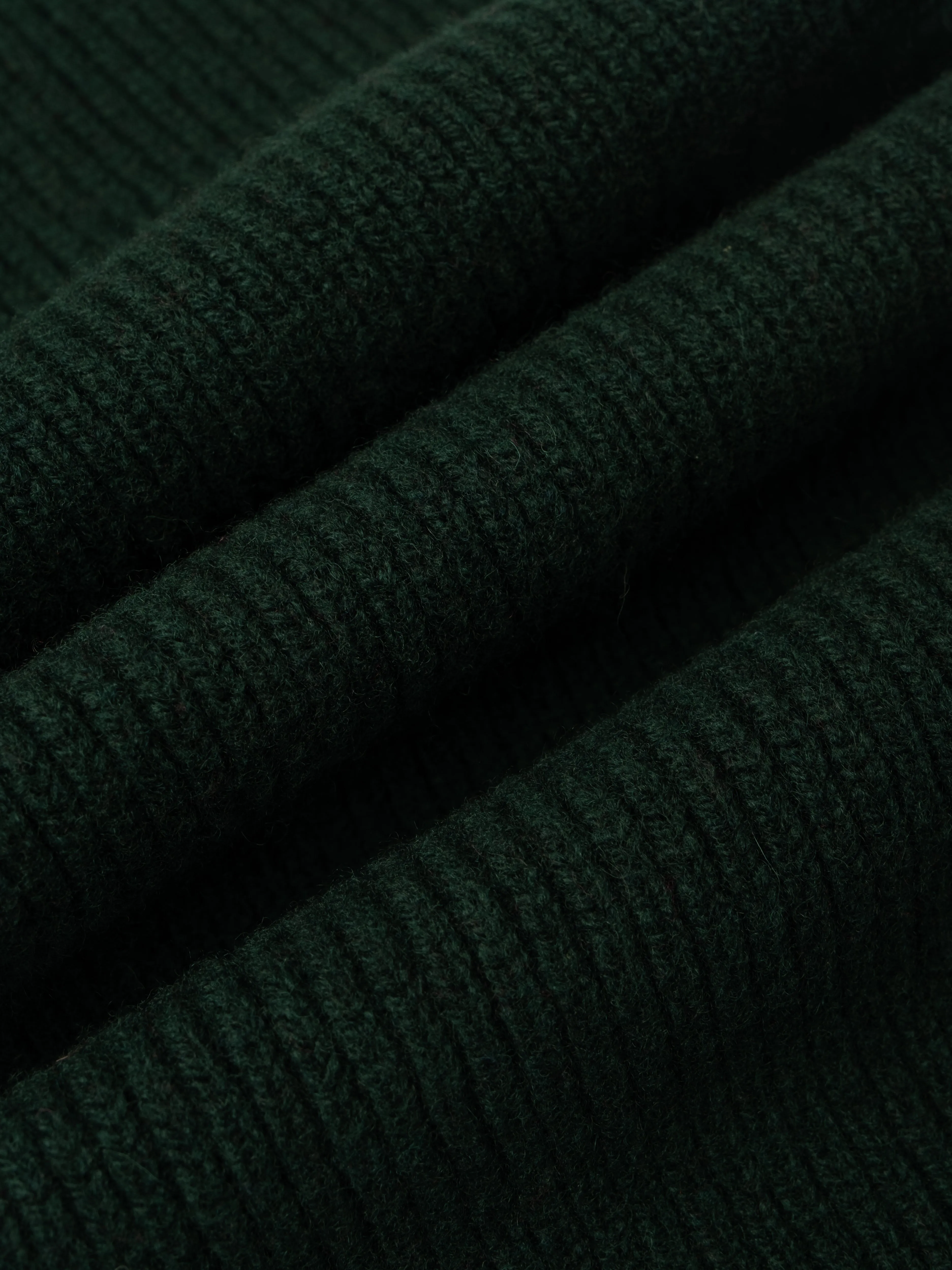 Braemar Scarf in Pine Lambswool