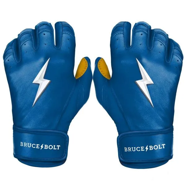 Bruce Bolt Youth Premium Pro Short Cuff Pair of Batting Gloves