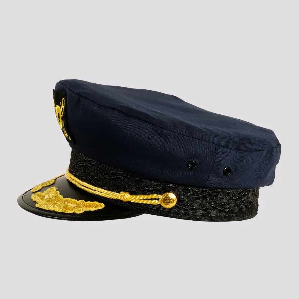 Captain | Mens Cotton Captain Cap