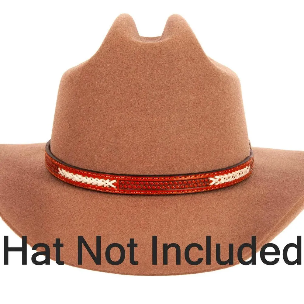 Fargo | Tooled Leather Cowboy Hat Band