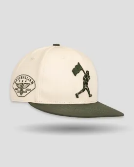 Flag Man Freedom Eagle Crest Cap