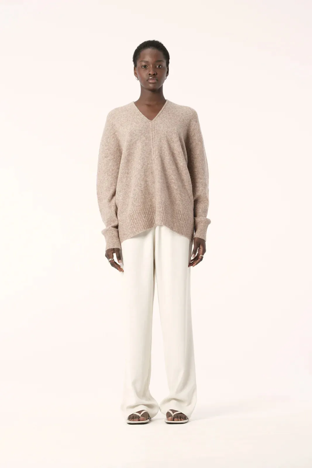 FUMI KNIT | Taupe Marle