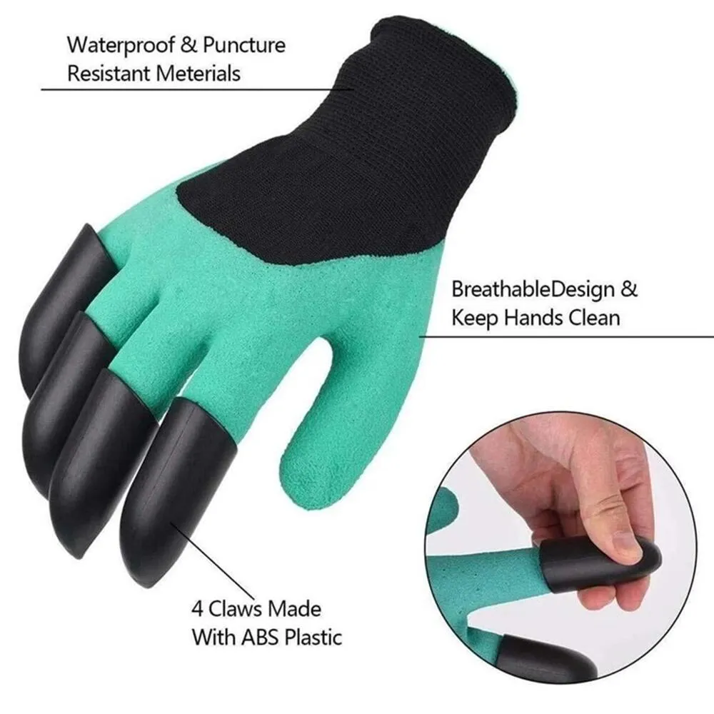 Gardening Gloves with Claws