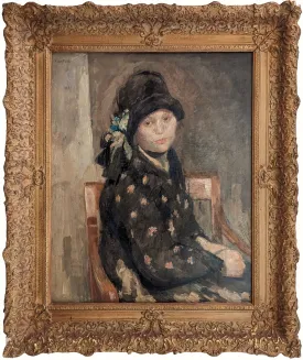 Girl in a Cloche Hat