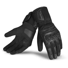 Gloves Bela Twix Ultimate Summer Motorcycle Gloves Ladies Black