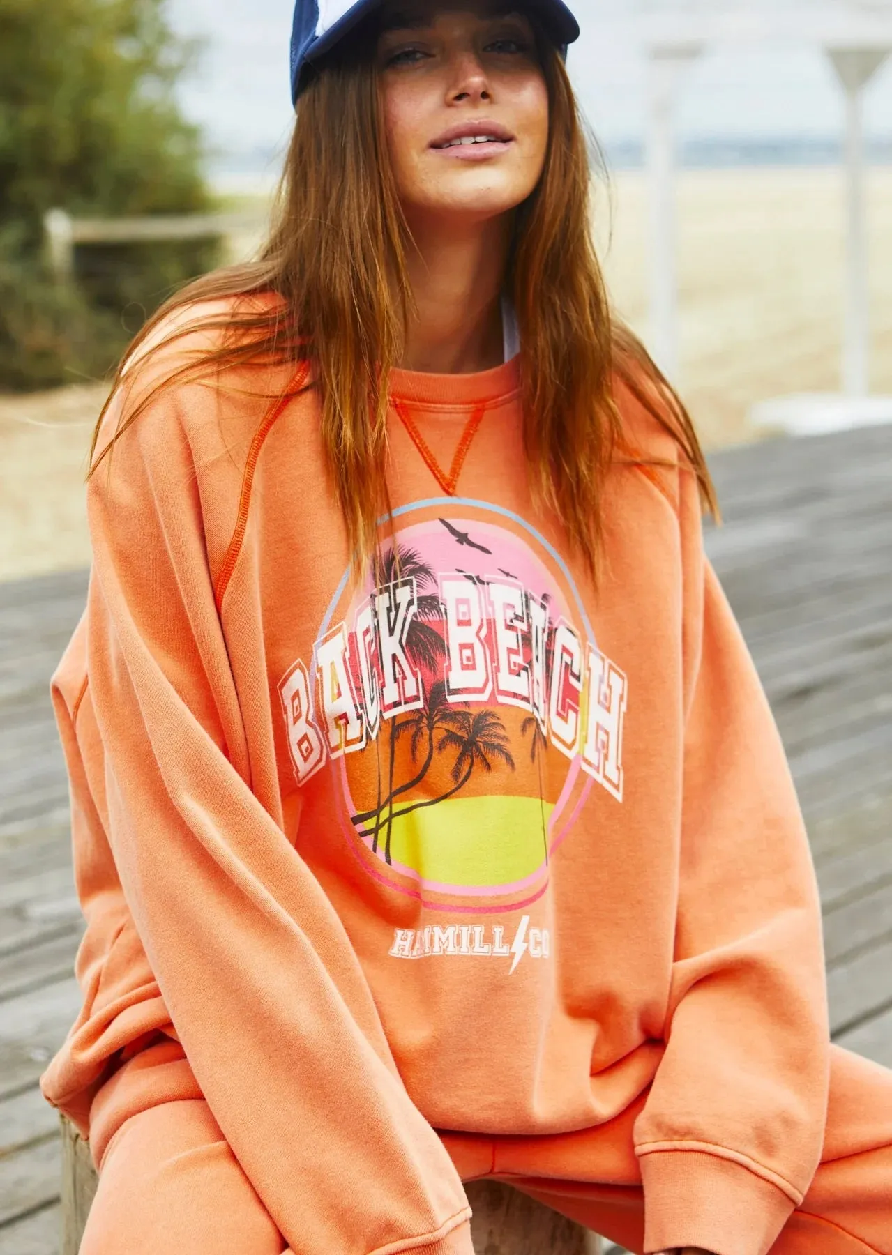 Hammill & Co Vintage Back Beach Sweat