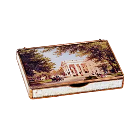 John Ross Key White House Decoupage Small Box