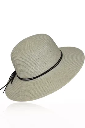 Kitaely Ecru Beach Hat