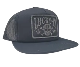 Lucky 13 Skull and Stars Cap