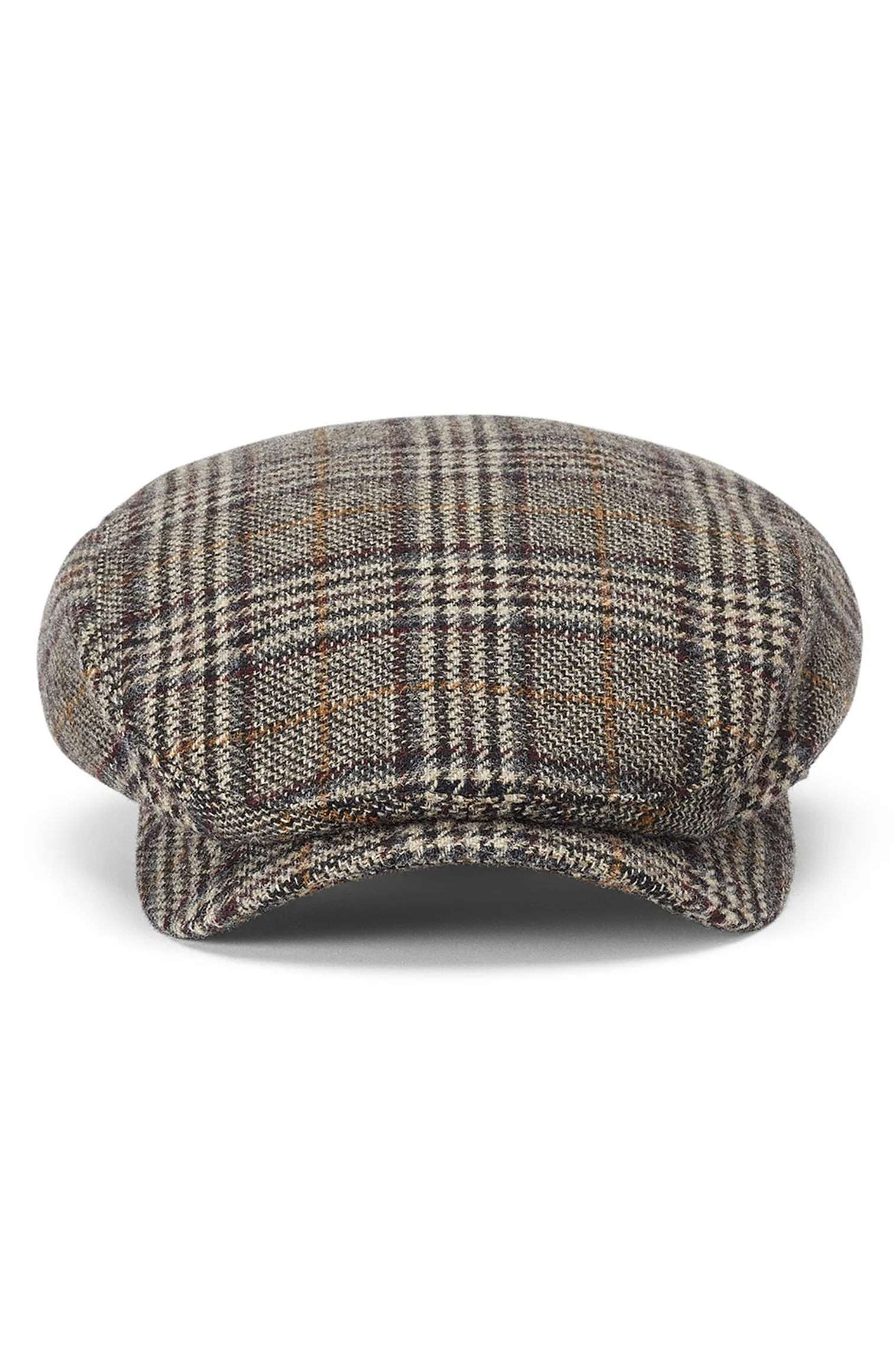 Lynton Grey Flat Cap