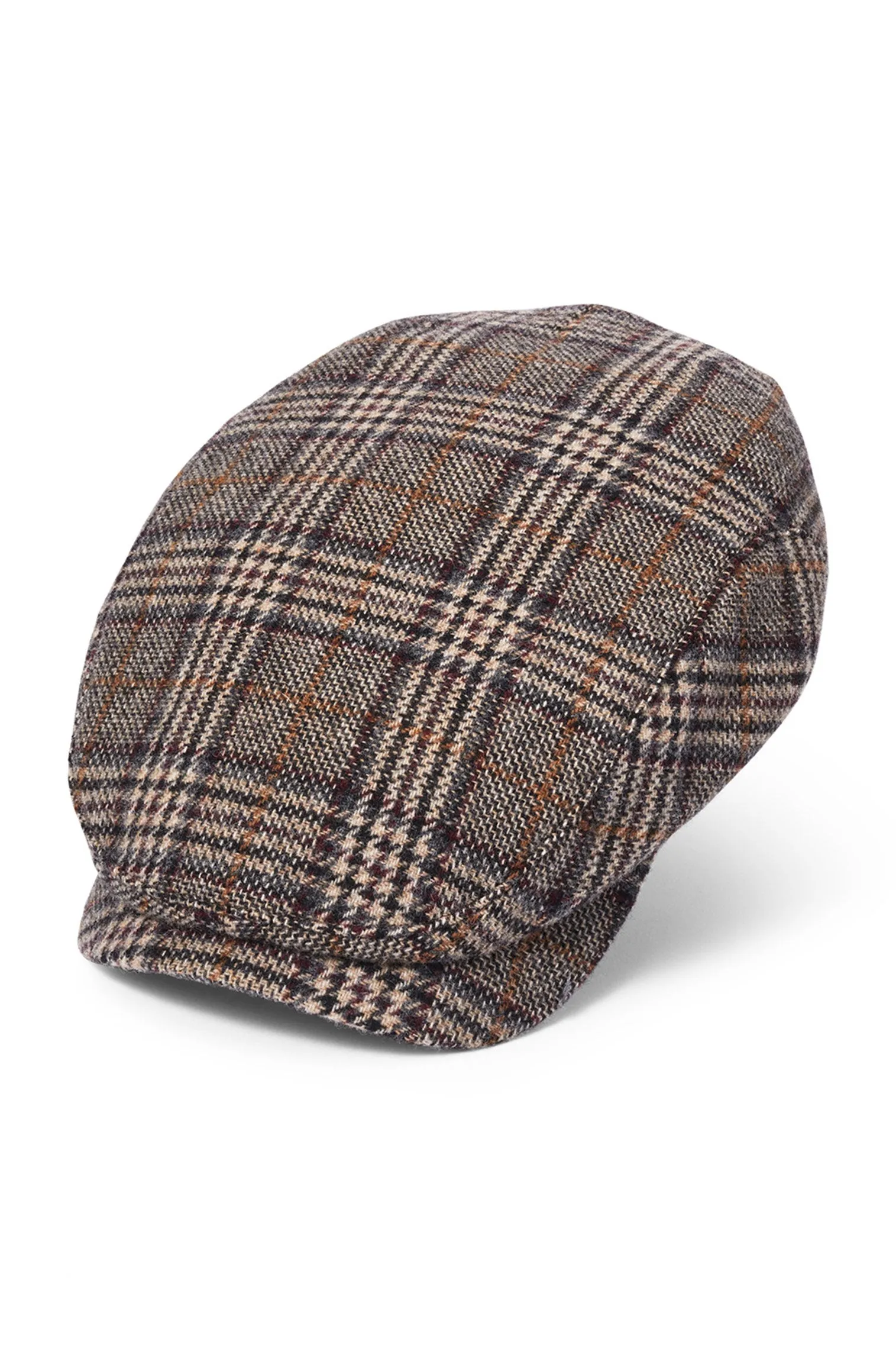 Lynton Grey Flat Cap