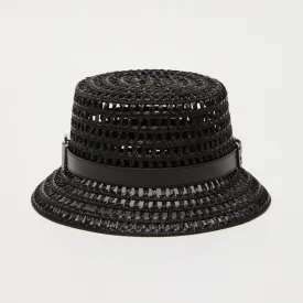 Mesh cloche hat