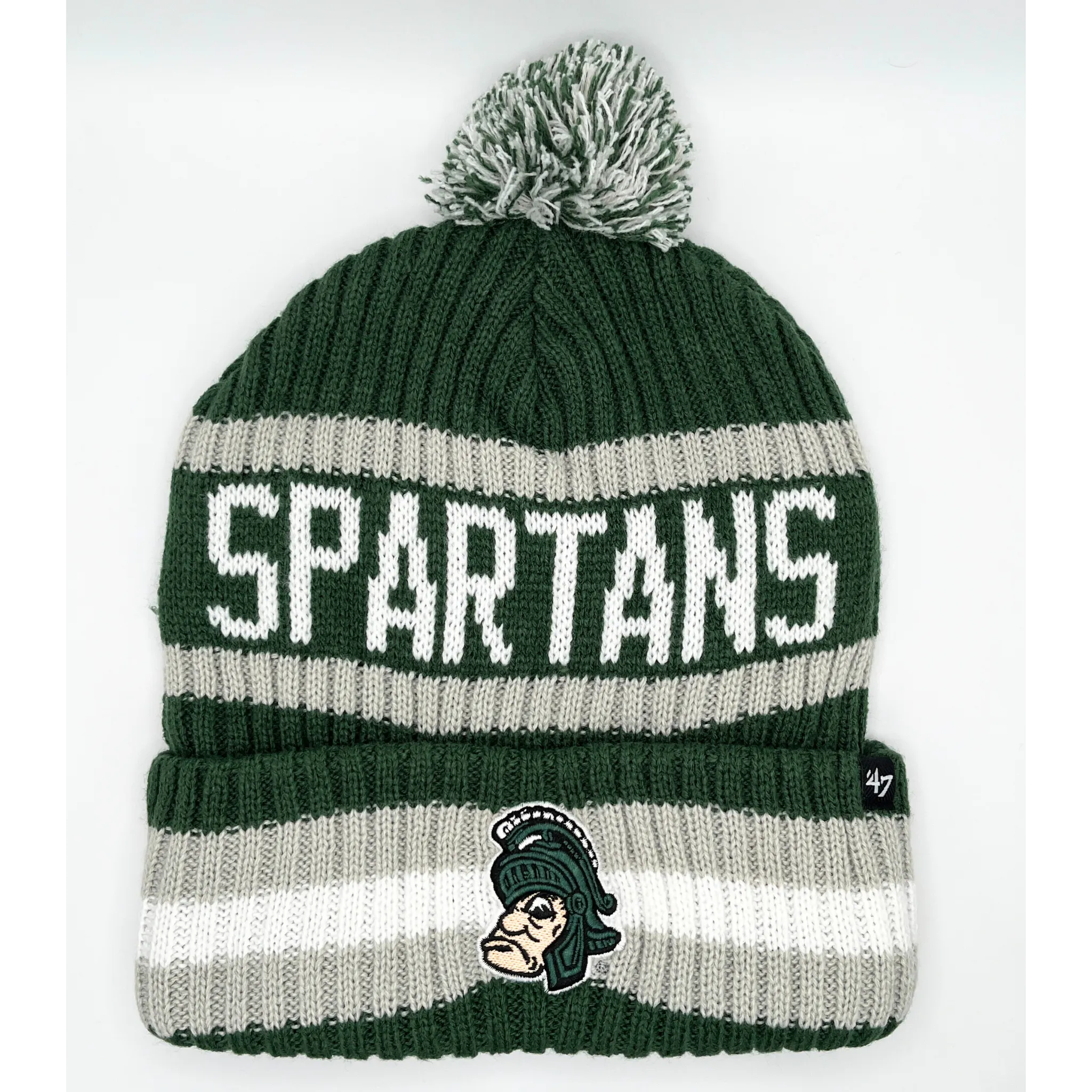 Michigan State Gruff Bering Cuff Knit Hat