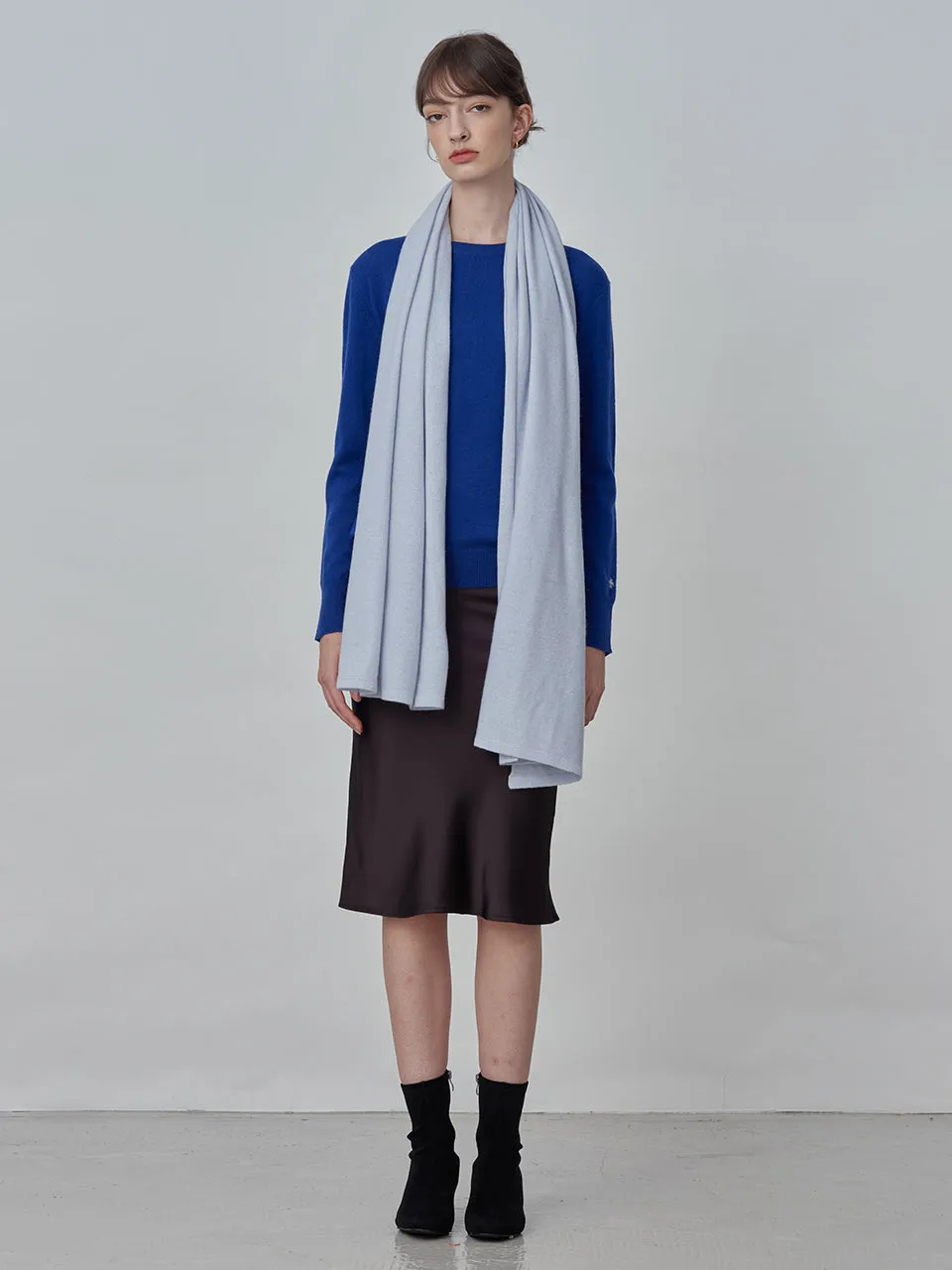 Oversized Scarf_Baby Blue