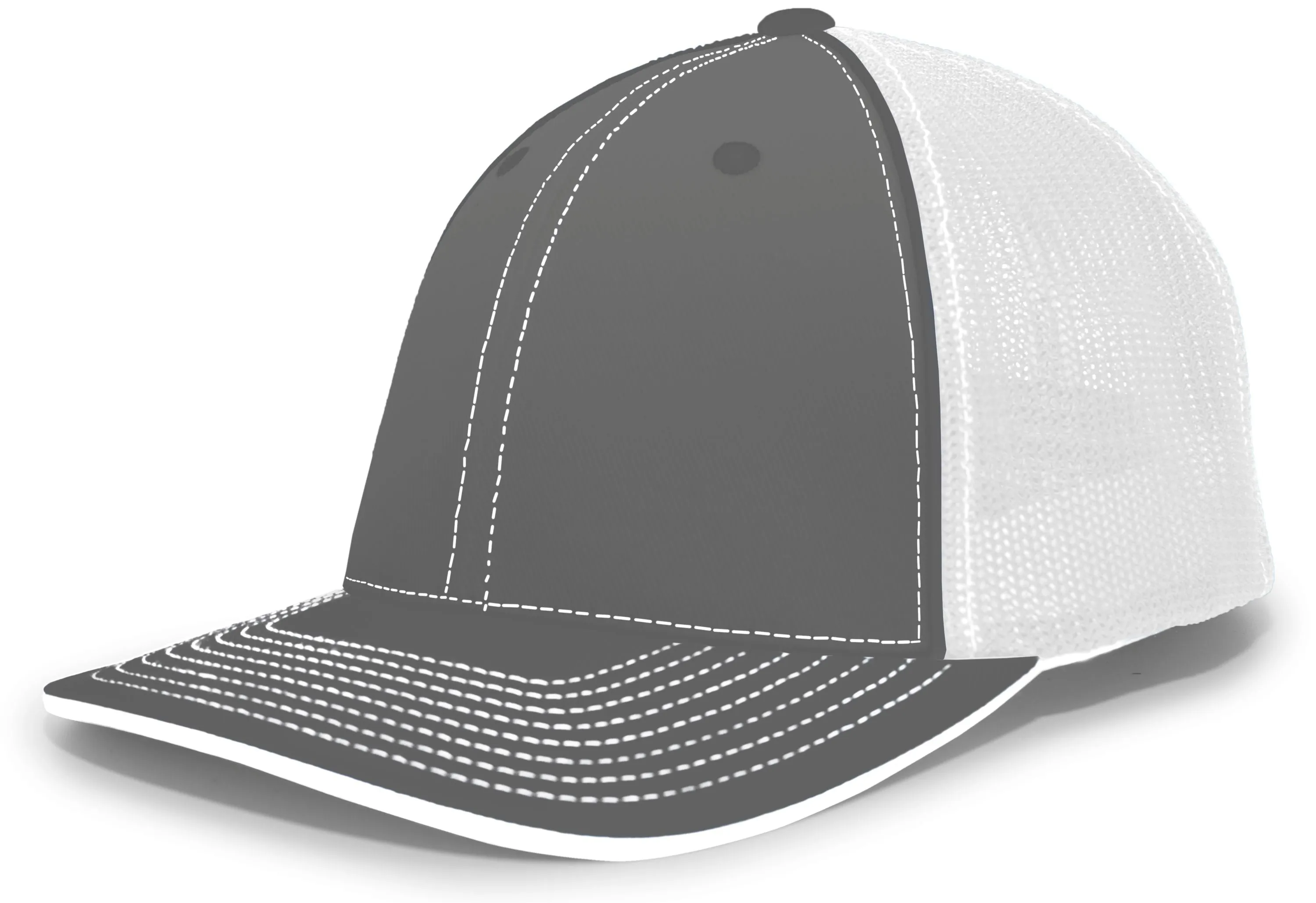 Pacific Headwear Trucker Flexfit® Cap, Size L/XL