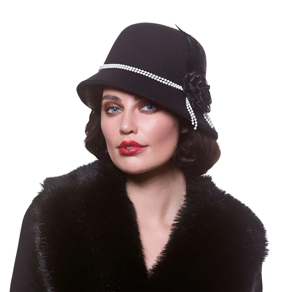 Peaky Blinders Girl 1920's Cloche Hat