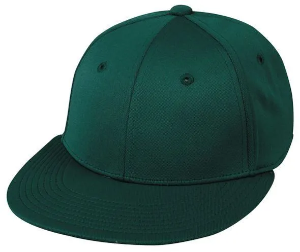 ProFlex Flat Visor Fitted Cap - Solid Colors