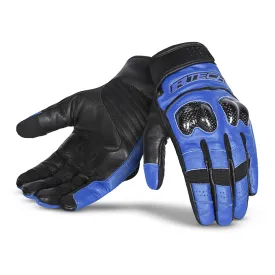 R-Tech Falcon Motorcycle Gloves  Black Blue