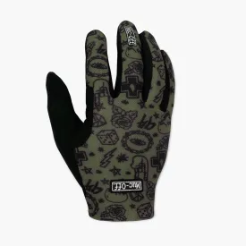 Summer Lightweight Mesh Rider Gloves - Green