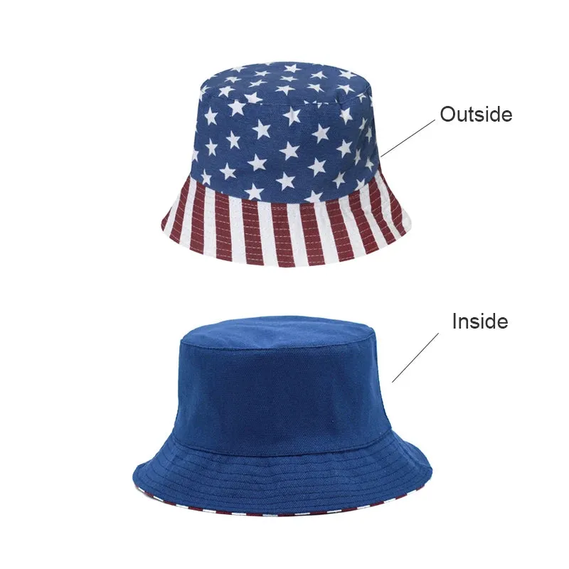 TEEK - Country Bucket Flag Reversible Fisherman Hat