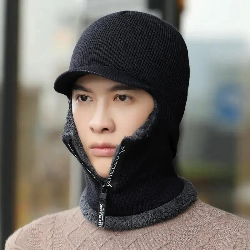 TEEK - Warm Wool Ear & Neck Protection Cap