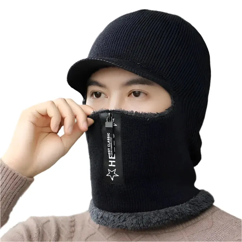 TEEK - Warm Wool Ear & Neck Protection Cap