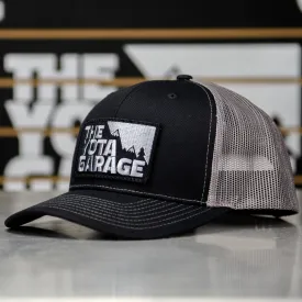 TheYotaGarage v.1 Patch Trucker Hat (Black/Grey)