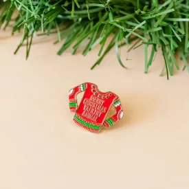 Ugly Sweater Pin